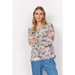 NWT SOYA CONCEPT PAMMI Floral Print Blouse